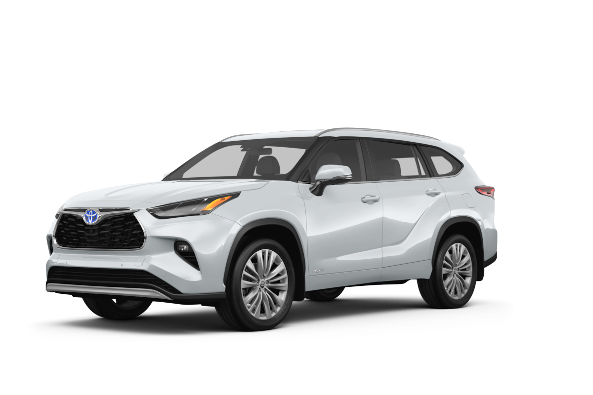 Toyota Highlander Hybrid - Front view Toyota Highlander Hybrid - Front view